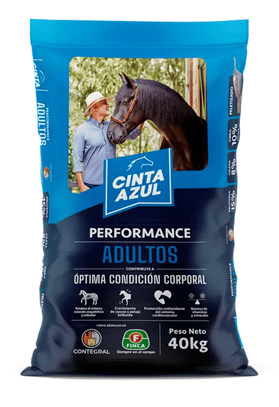 Bulto de Cinta Azul Performance Adultos, distribuido por Nutricampo en Nariño, Cauca y Valle del Cauca