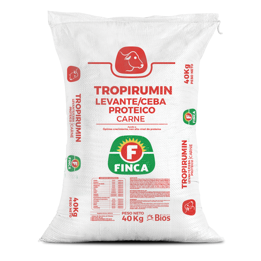 Tropirumin Levante/Ceba Proteico Carne Finca